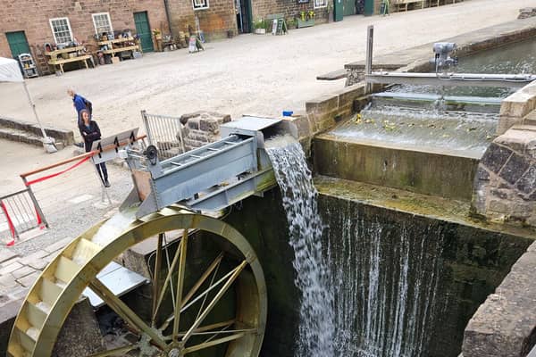 Cromford Mill Water Wheel