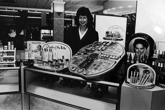 The Co-op store on Elder Way, Chesterfield was a staple for shoppers in the 90s. Pictured is the new cosmetics depatrment in 1991.