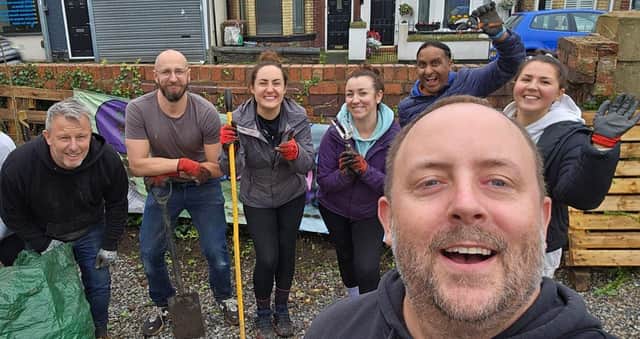 The Certas Energy team volunteering to support Domestic Abuse charity, Phoenix Rising in 2024
