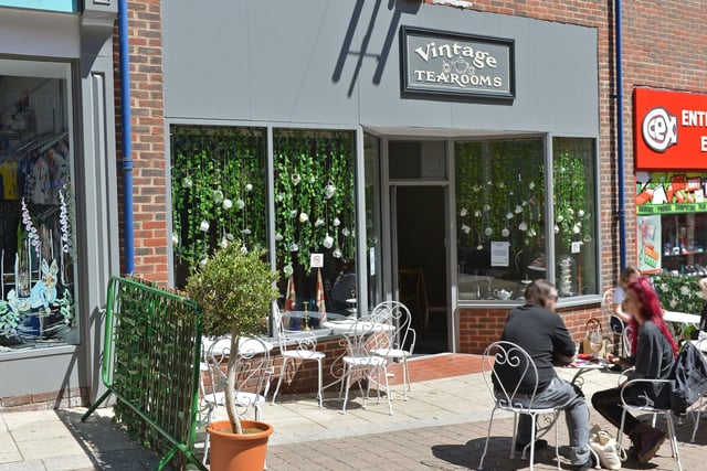 Vintage Tea Rooms has a 4.5/5 rating based on 237 Google reviews. One customer said they offered a “great afternoon tea.”