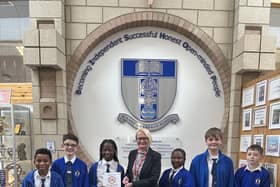 Bishop Lonsdale is celebrating its award for attendance.