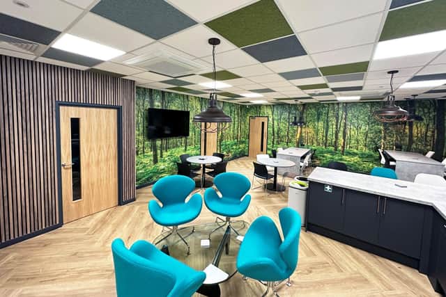 DSP (Interiors) has been shortlisted for a prestigious national award for the work undertaken at AMS Hayley.
