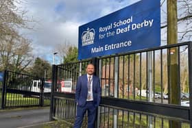 Paul Burrows, headteacher of Royal School for the Deaf Derby