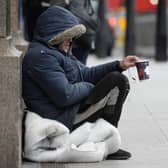 File photo dated 16/01/202 of a homeless person. Homelessness charities have told Rishi Sunak they are deeply concerned the Government will fail to meet its target of ending rough sleeping in England by 2024. In a letter to the Prime Minister, the organisations said the data shows "we are going backwards in terms of meeting the goal". In September, the Government published its Ending Rough Sleeping For Good strategy, which restated its 2019 manifesto commitment to end rough sleeping by the end of this Parliament. Issue date: Monday June 19, 2023.