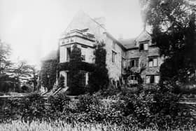 Lea Hurst, the country manor on the estate of William Edward Nightingale. Nightingale was the father of nurse and medical reformer Florence Nightingale. (Photo by Hulton Archive/Getty Images)