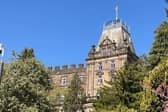 Pictured Is Derbyshire County Council'S Characteristic County Hall Hq, Off Smedley Street And Bank Road, At Matlock