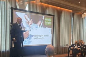 Leading economist formerly of HSBC Mark Berrisford-Smith gave a guest speech at Innes England's Market Insite event
