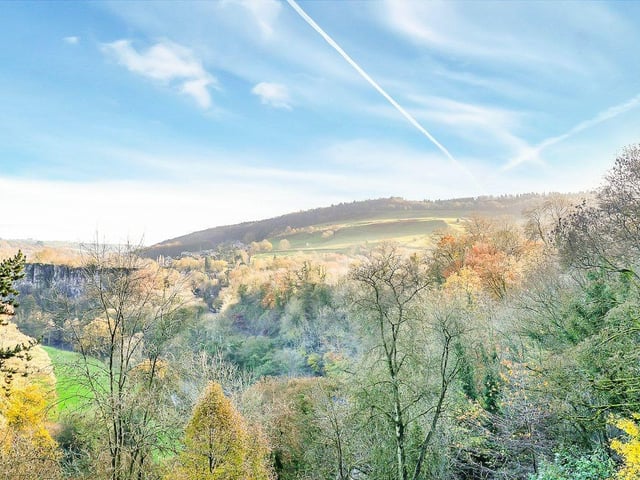 View from Cromford Court in Matlock Bath, up for sale with SDL Property Auctions on 31 July