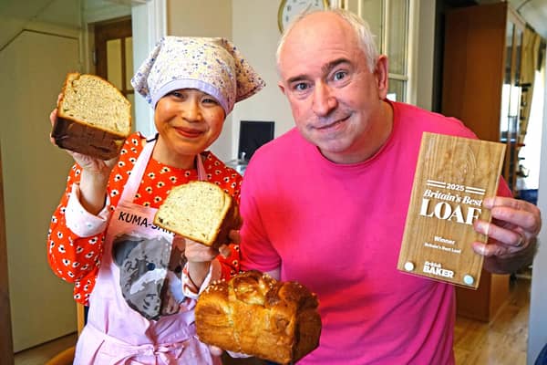 Miyo Aoetsu and David Hampson who run Kuma-San Bakehouse in Matlock have officially created ‘Britain’s Best Loaf’