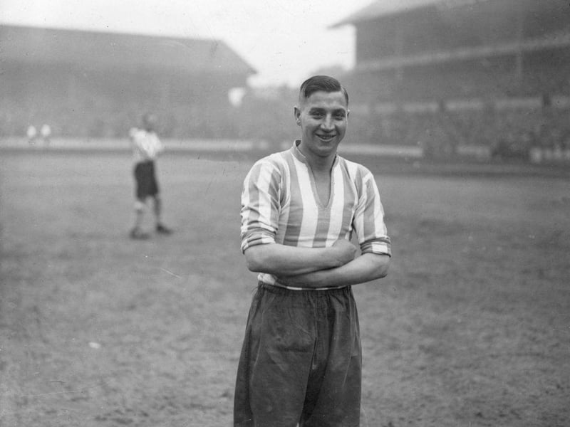 Chesterfield Football Club's Harry Clifton on 17th February 1938.