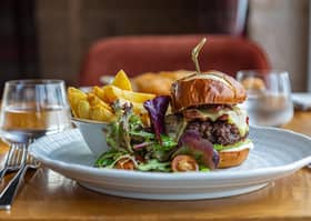 Meal at The Red Lion Restaurant