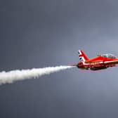 Red Arrow jet spotted in the skies over Derbyshire, RAF explain appearance of iconic plane 
