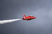 Red Arrow jet spotted in the skies over Derbyshire, RAF explain appearance of iconic plane 