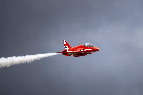 Red Arrow jet spotted in the skies over Derbyshire, RAF explain appearance of iconic plane 
