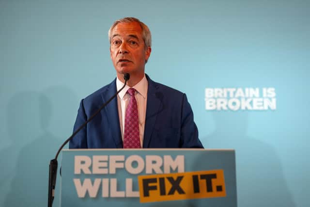 Reform UK leader, Nigel Farage. Image: Carl Court/Getty