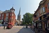 Chesterfield town centre