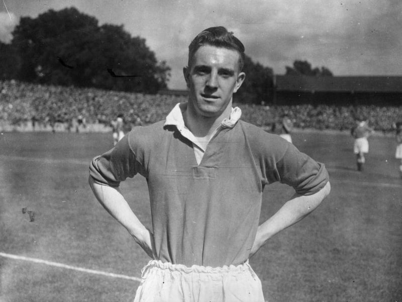 Chesterfield Football Club right back, Stan Milburn on 21st August 1950.