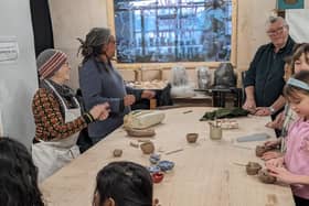A pottery workshop in the People’s Old Print Works in Balsall Heath.