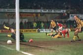 Arsenal were favourites for the 1991/92 FA Cup and were expected to easily roll over Wrexham. But they slipped to a 2-1 defeat after the Welsh side scored twice in the final nine minutes,
