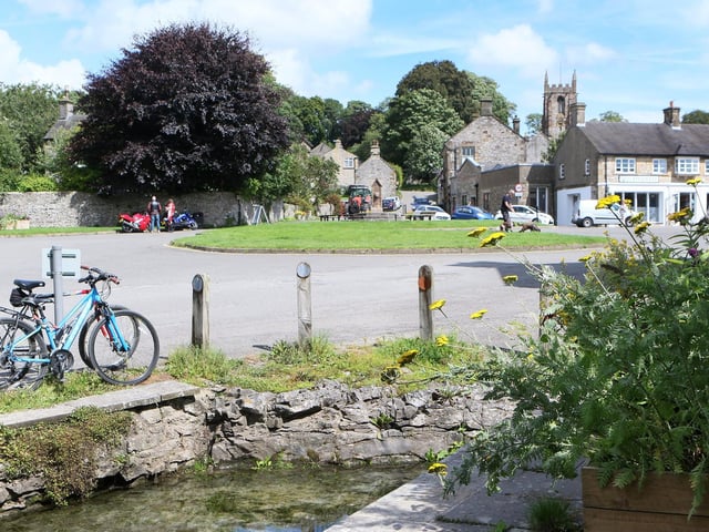 Hartington is a picturesque village in the south of the Peak District National Park. It is popular with walkers, providing access to the scenic walking routes across the Dove Valley.