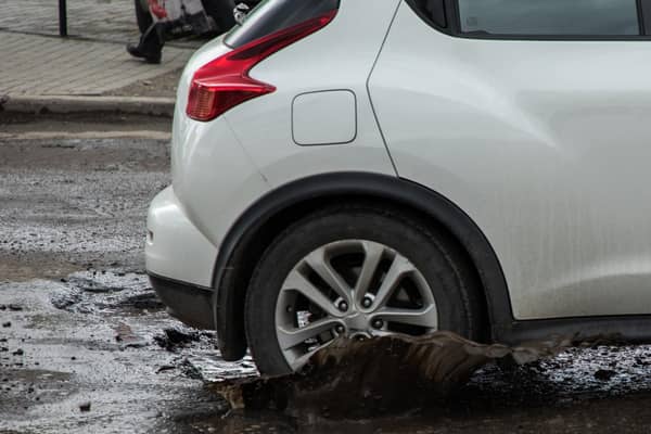 Pothole.