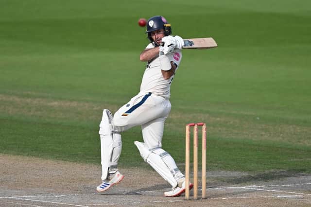Wayne Madsen narrowly missed out on another century against Leicestershire.