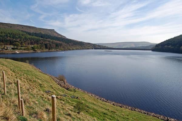 Ladybower Reservoir is an ideal location for a stroll in the sunshine
