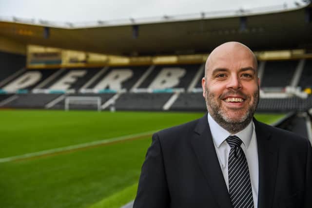 Simon Carnall, the Chief Operating Officer at Derby County.
