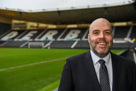 Simon Carnall, the Chief Operating Officer at Derby County.