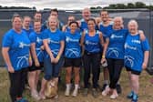 The team fund-raised for Mind - a mental health charity