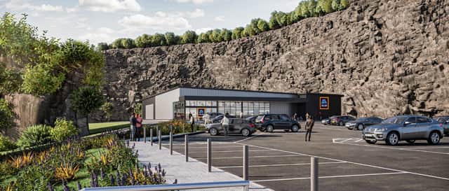 New Aldi supermarket planned for a disused quarry on the outskirts of Derbyshire town could create 50 jobs