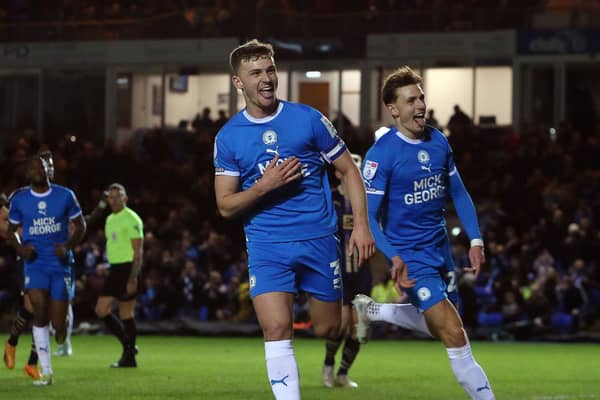 Will captain Harrison Burrows lead Posh to League One success next season? Photo Joe Dent/theposh.com.