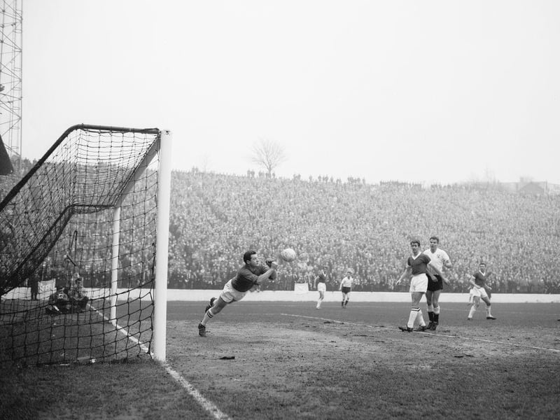 Charlton Athletic v Derby County on 27th January 1962.
