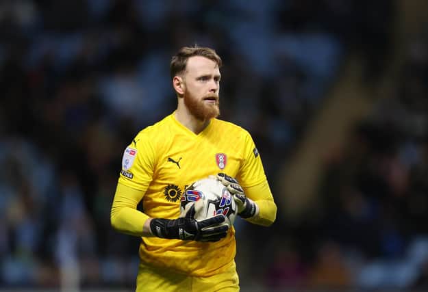 Viktor Johansson has shone in a dismal campaign for Rotherham United. Image: Catherine Ivill/Getty Images