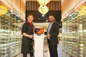 Chef Wee Goh and Sid Panday