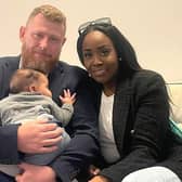 James and Tahira with their son Jacob