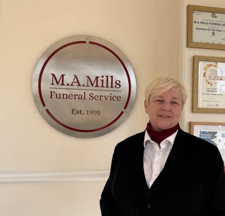 Julia Carty, General Manager at M.A. Mills Funeral Service
