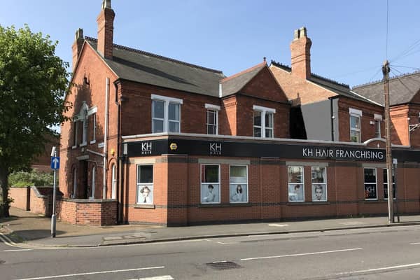 The KH Hair head office and training academy in Long Eaton