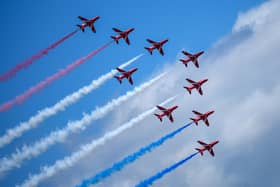 Red Arrows will fly across the East Midlands this weekend. Here is everything you need to know, plus full 2025 schedule where to catch the Red Arrows in action this year.