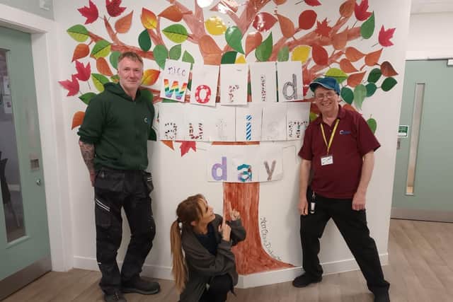 Staff at Cygnet Acer Clinic celebrate World Autism Day