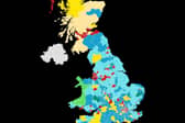 Reform UK is forecast, in a new poll, to win ten of Labour's 11 seats in Derbyshire.