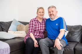 Martin Donohoe and Vanda Elliott used a mortgage contribution offer from Bellway to purchase their new home at Curzon Park in Wingerworth.