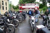 Classic Motorcycle Day at Crich Tramway Village