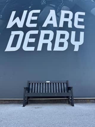 The Sid Marson memorial bench