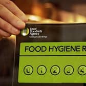 Food hygiene ratings are calculated during an unannounced routine inspection