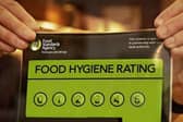 Food hygiene ratings are calculated during an unannounced routine inspection