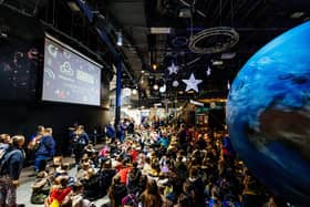 Photographs here of Brownies at the National Space Centre