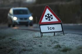 A fresh yellow weather warning for ice has been issued by Met Office today