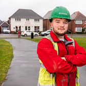 Jamie Doyle is working towards completing his apprenticeship at Hackwood Grange.