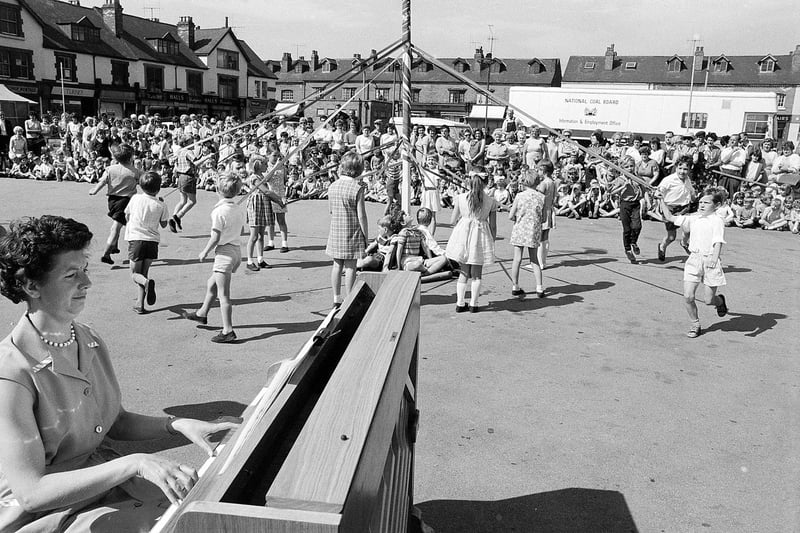 Pictured at the 1969 Shirebrook Festival